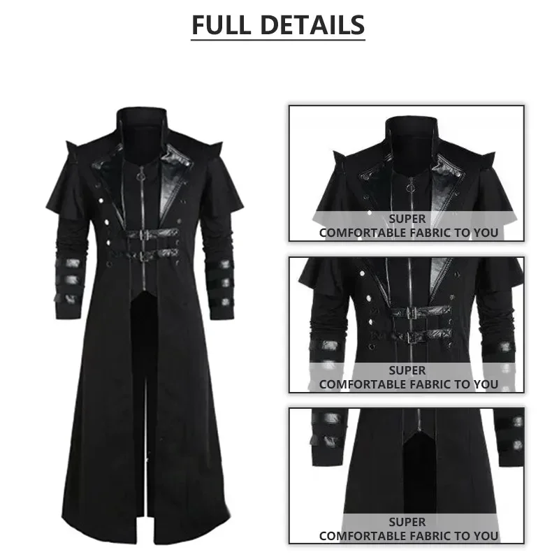 ヴィンテージハロウィン中世スチームパンクエルフ海賊コスチュー - Vintage Fashion Jacket のレビューと価格