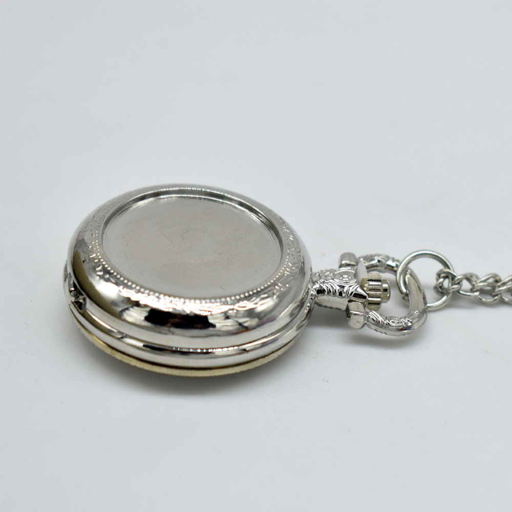 カスタムヴィンテージメタル懐中時計ペンダントネックレス クラ - Vintage Fashion Necklace のレビューと価格