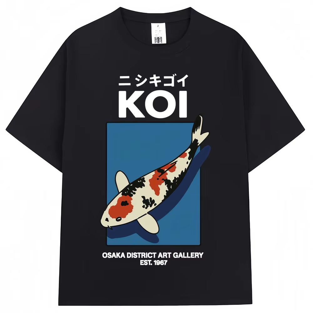 日本の富士ドラゴンヤクザ東京鯉Tシャツ メンズ レディース  - Vintage Fashion In Tokyo のレビューと価格