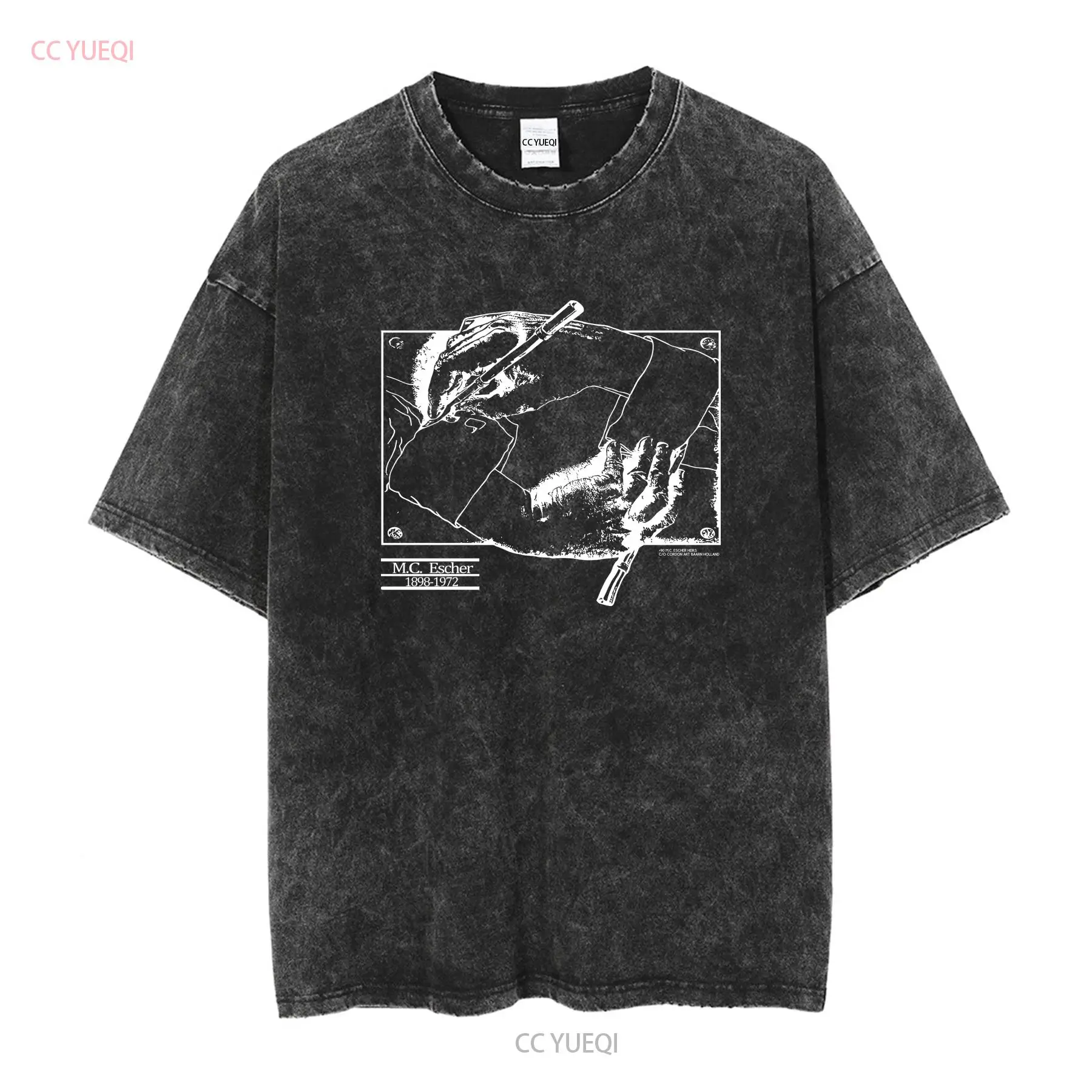 ヴィンテージ 1990 MC エッシャー T シャツメンズ  - Vintage Fashion Sketches のレビューと価格