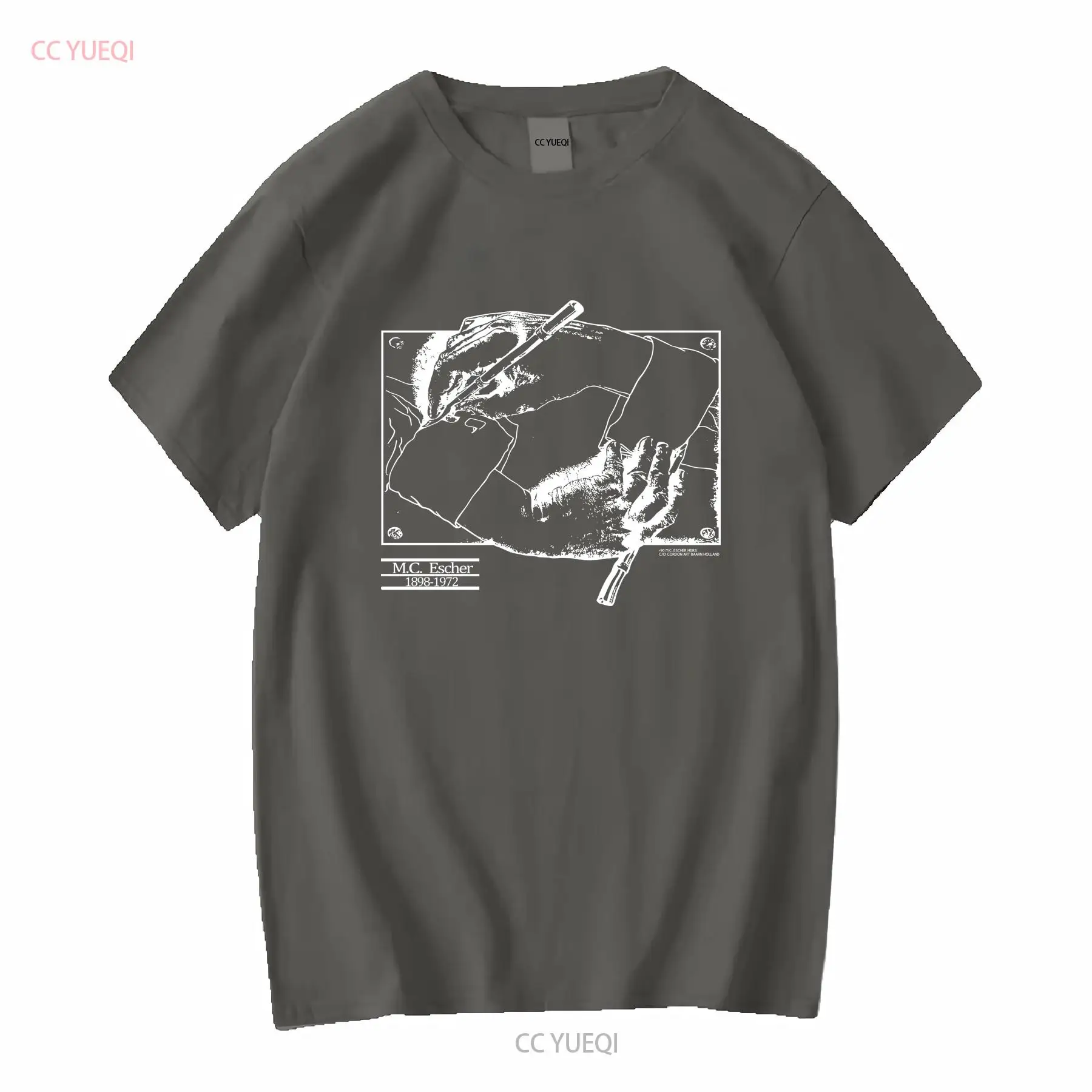 ヴィンテージ 1990 MC エッシャー T シャツメンズ  - Vintage Fashion Sketches のレビューと価格