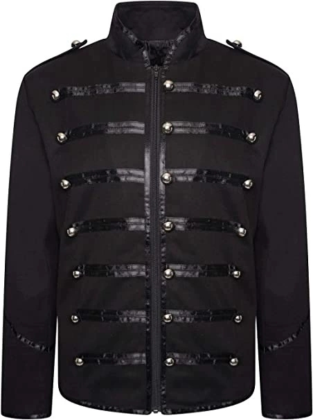 メンズ スチームパンク ロックスター ジャケット ヴィンテー - Vintage Fashion Jacket のレビューと価格