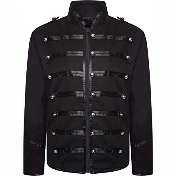 メンズ スチームパンク ロックスター ジャケット ヴィンテー - Vintage Fashion Jacket のレビューと価格