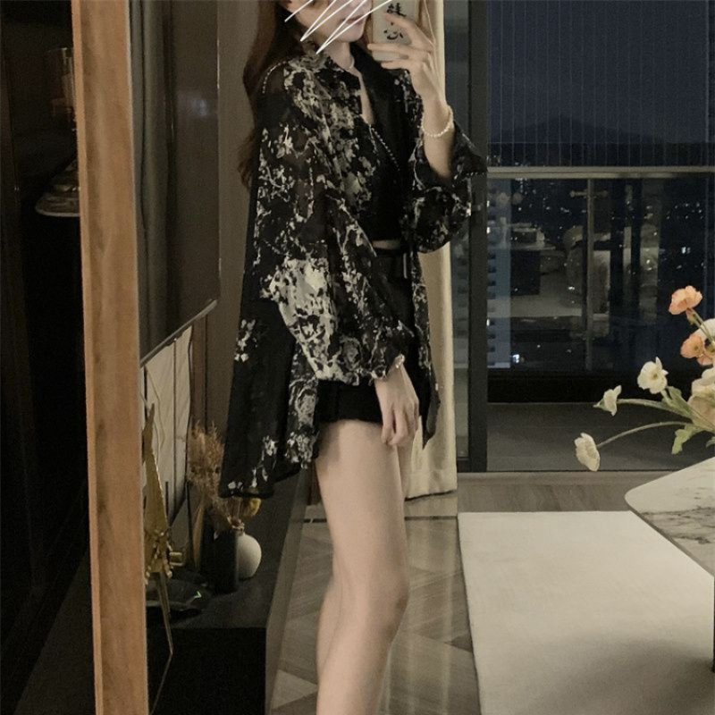 2025 長袖シャツ女性ルーズタイダイゴシックストリートウェ - Tie Dye Shirt Vintage のレビューと価格