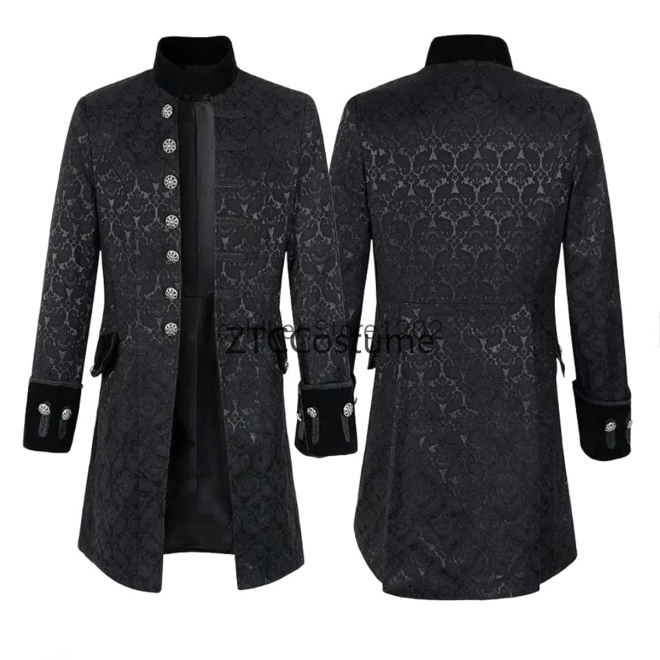 スチームパンク ビクトリア朝の王子 オーバーコート 中世ルネ - Vintage Fashion Jacket のレビューと価格