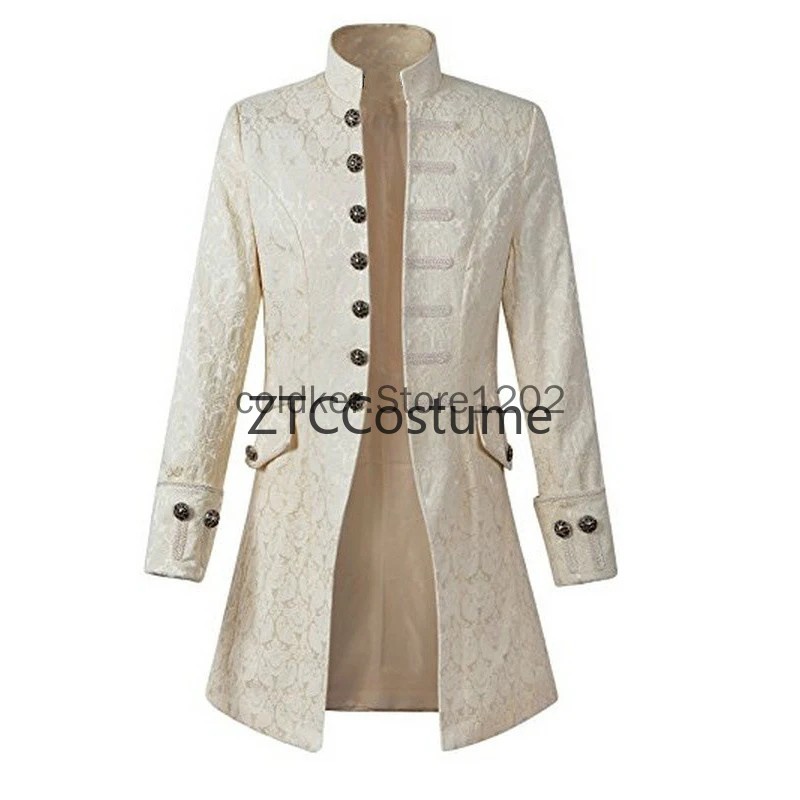 スチームパンク ビクトリア朝の王子 オーバーコート 中世ルネ - Vintage Fashion Jacket のレビューと価格