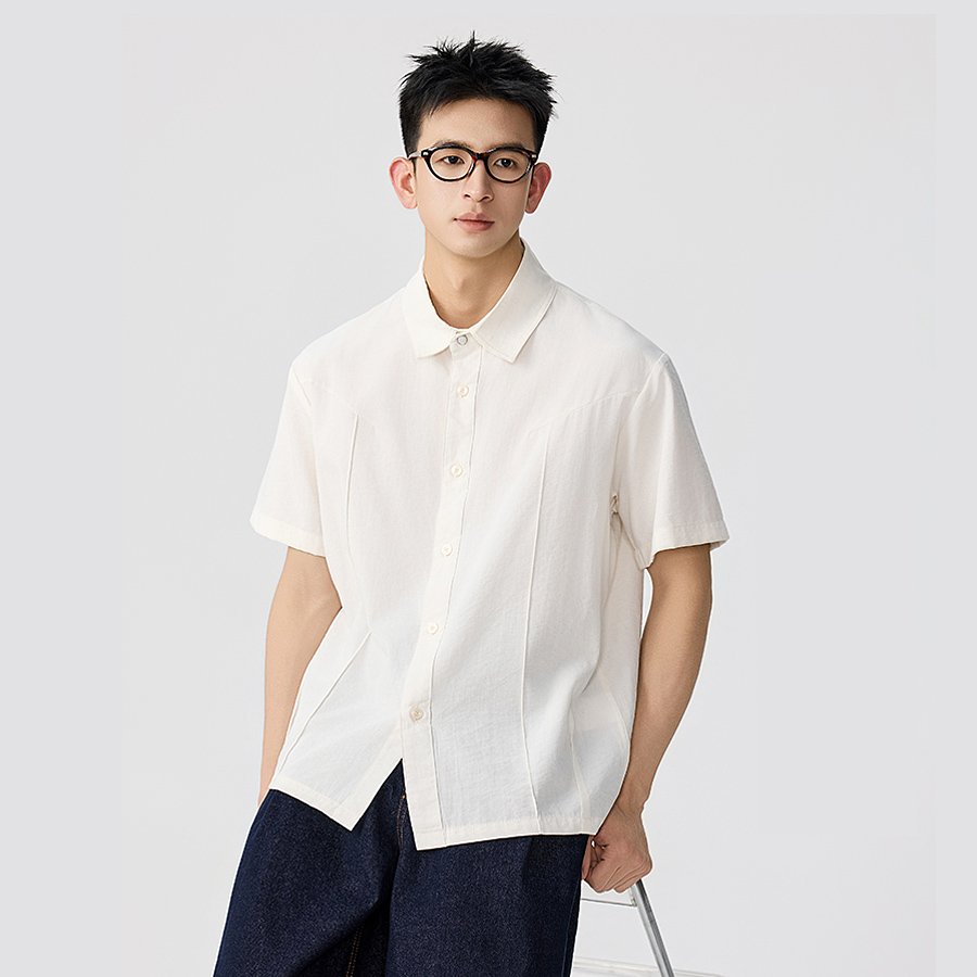 男性夏オールドマネーヴィンテージファッションルーズカジュアル - Vintage Fashion Old Money のレビューと価格