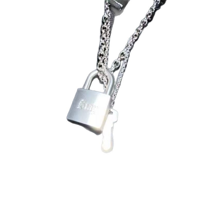 Ashionable クリエイティブメタルロックネックレス黄 - Vintage Fashion Necklace のレビューと価格