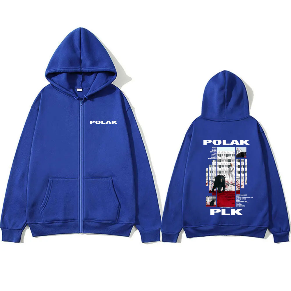 ラッパーPLKポーラックプリントジッパーフーディーメンズヴィ - Vintage Fashion Pop Up のレビューと価格
