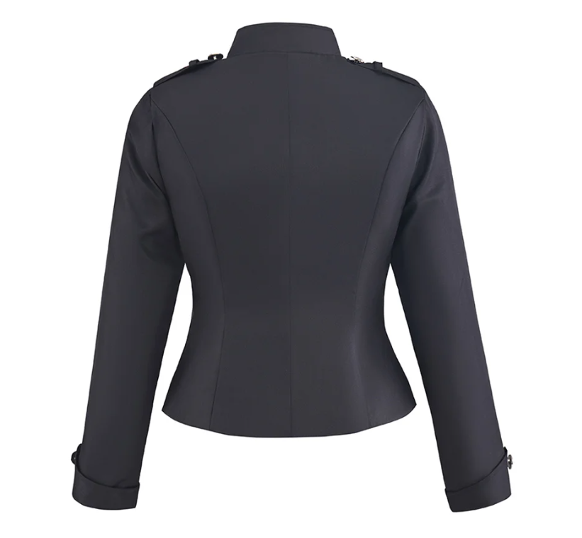 女性ゴシックパンクジャケットスリムフィットレトロロックバンド - Vintage Fashion Jacket のレビューと価格