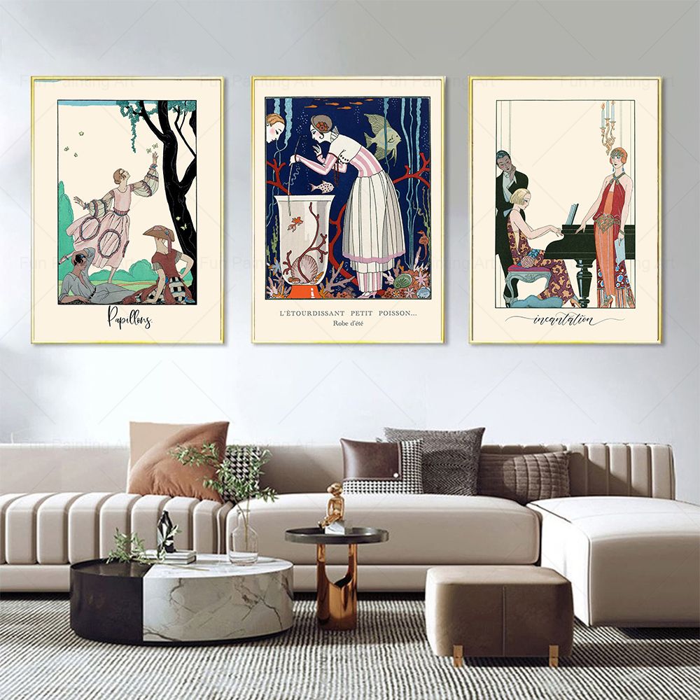 ヴィンテージプリント 1920 年代フランスファッション雑誌 - Vintage Fashion Magazine Covers のレビューと価格