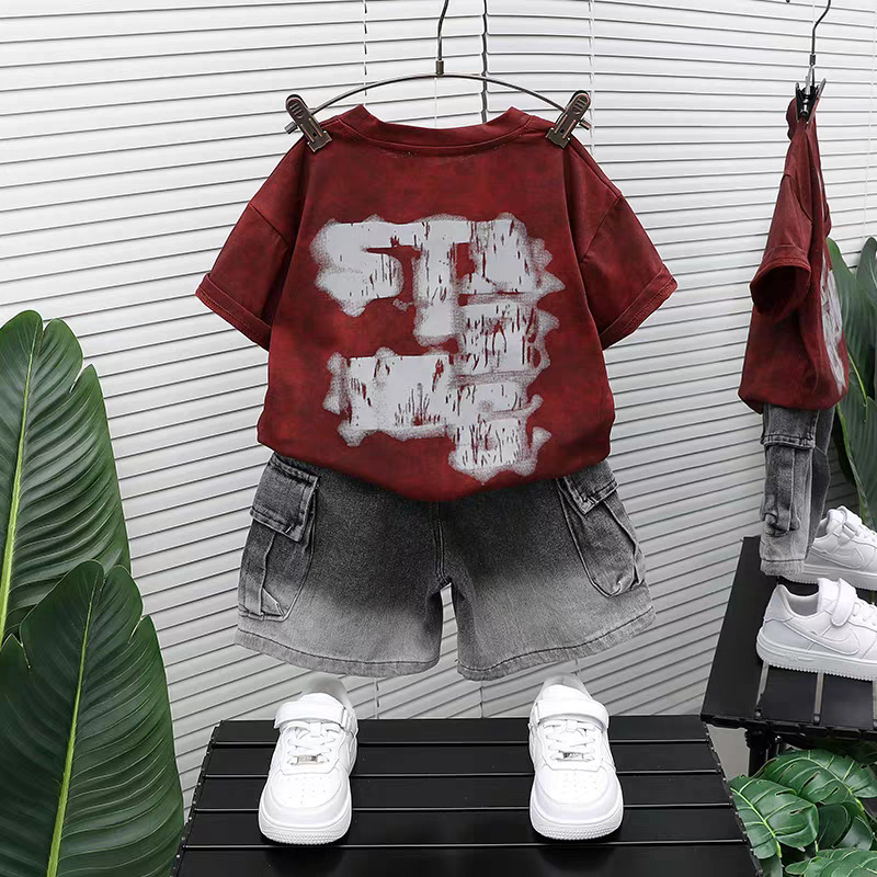 リトルボーイズ 2ピース サマーアウトフィット ヴィンテージ - Tie Dye Shirt Vintage のレビューと価格