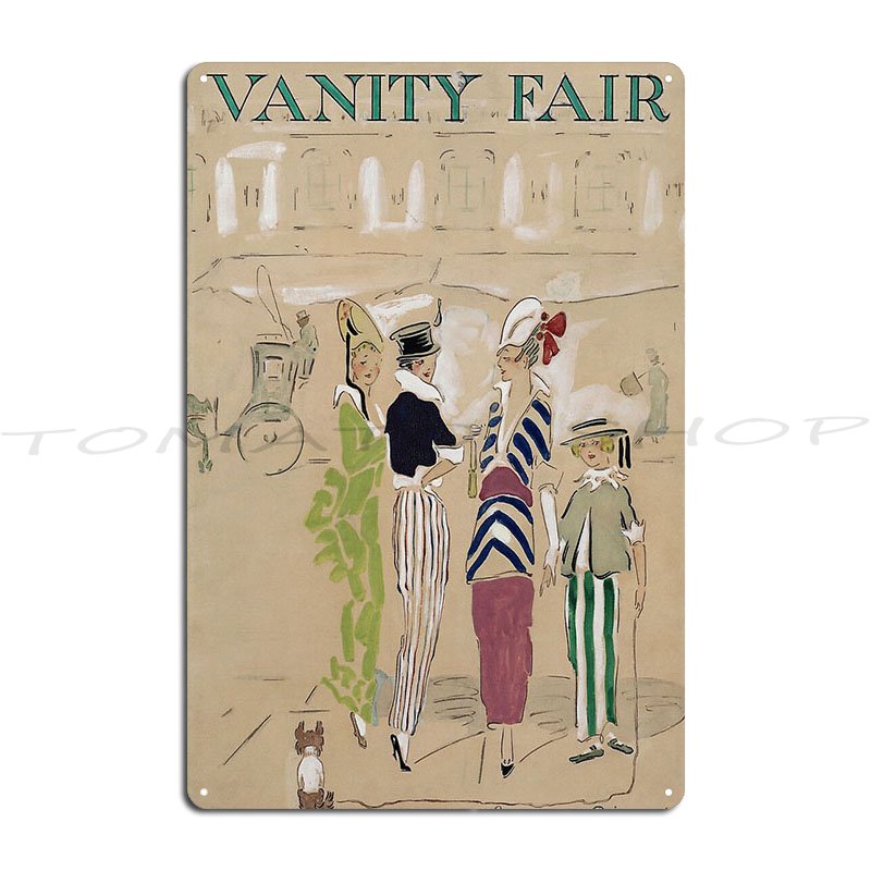 クラシックヴィンテージファッション雑誌カバーメタルプラークポ - Vintage Fashion Magazine Covers のレビューと価格