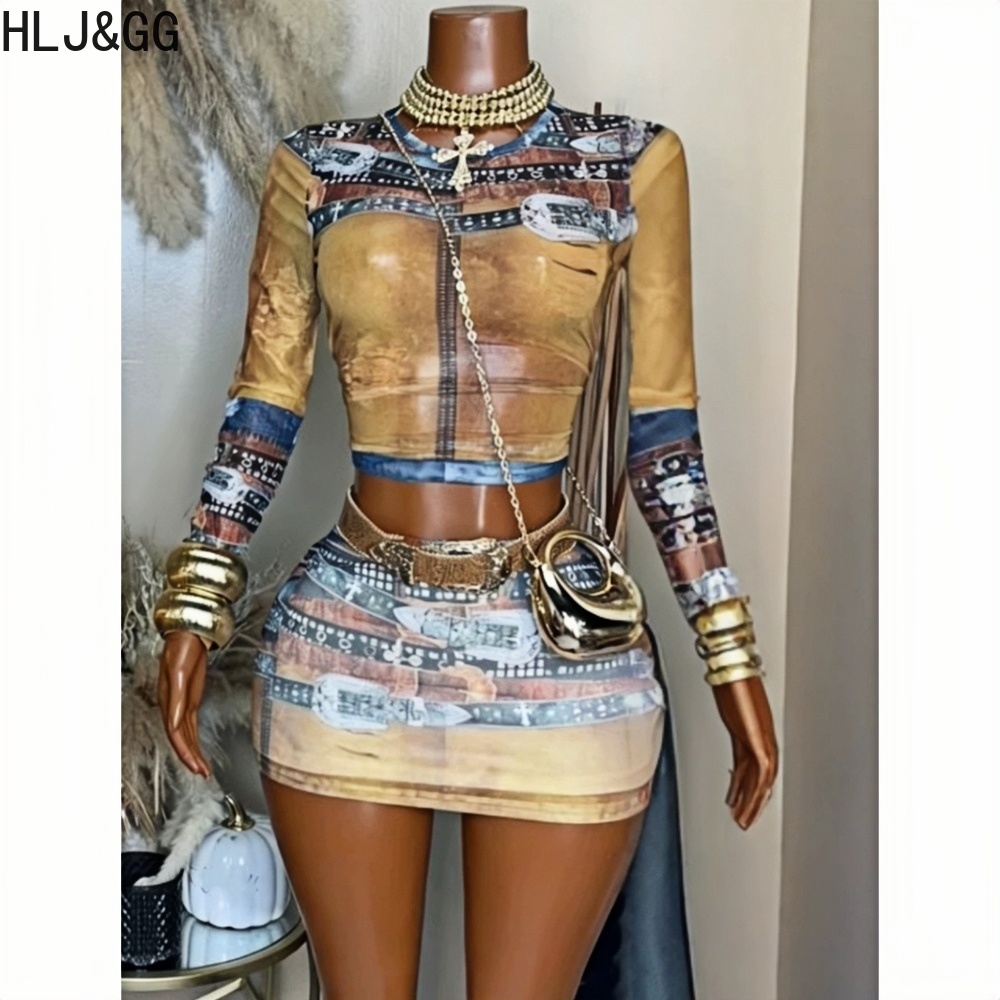 HLJ&GG ファッションヴィンテージパターンプリントメッシ - Vintage Fashion Trends のレビューと価格