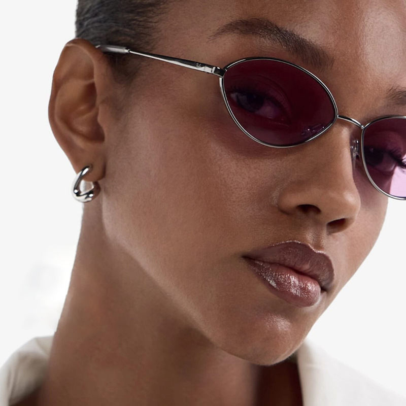 レトロなキャットアイ女性用サングラス、ブランドデザイン、オー - Vintage Fashion Trends のレビューと価格