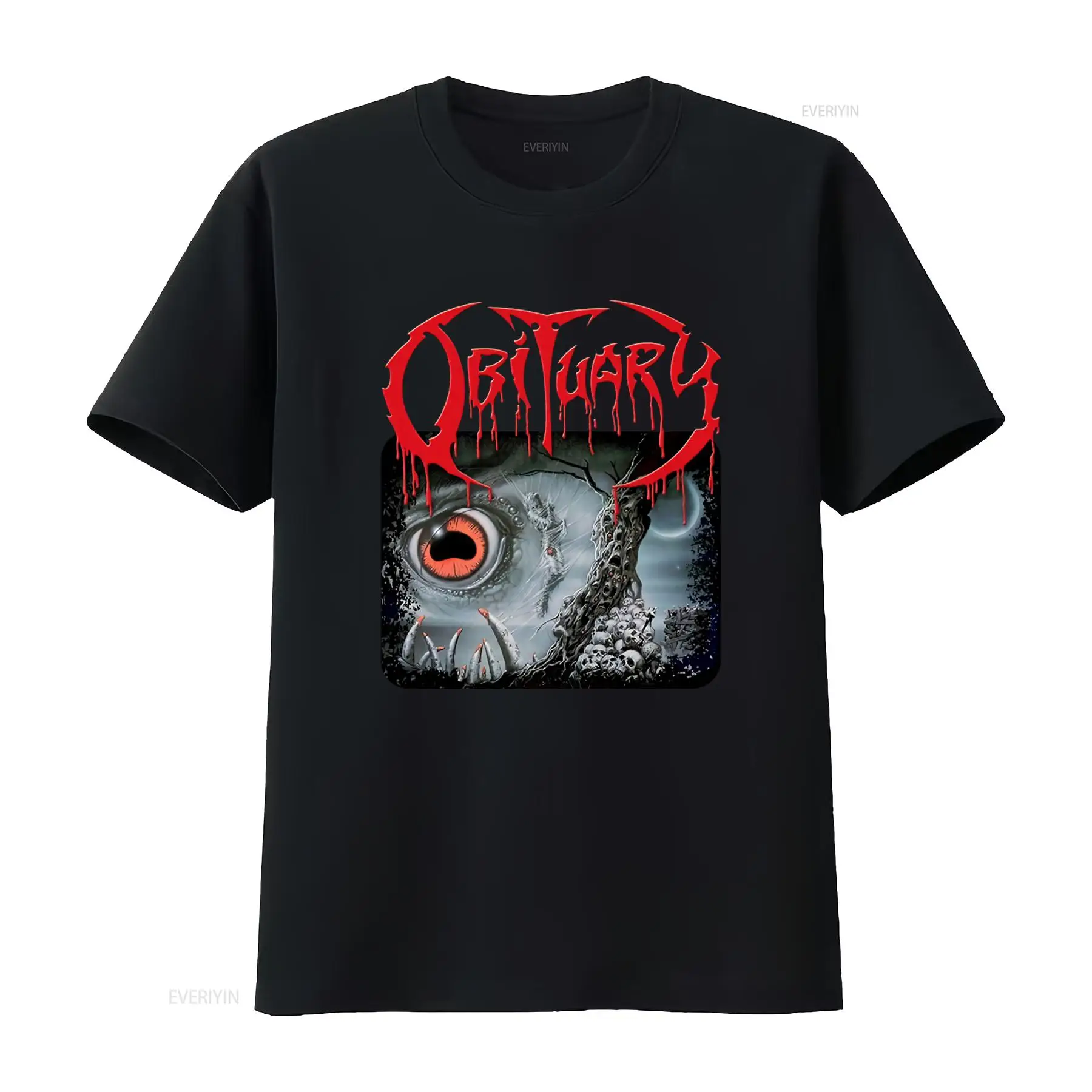 死亡原因が記載されたゴシックホラープリント大人用Tシャツヴィ - Vintage Fashion Obituaries のレビューと価格