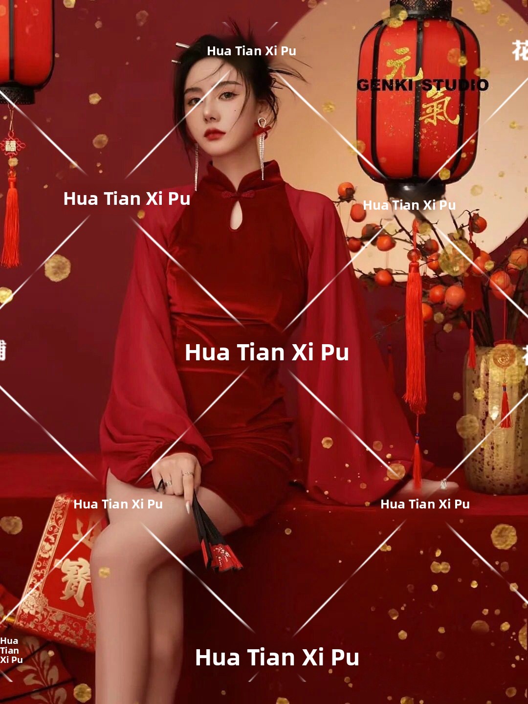 新年ヴィンテージ写真スタジオファッショナブルな親友ポートレー - Vintage Fashion Trends のレビューと価格