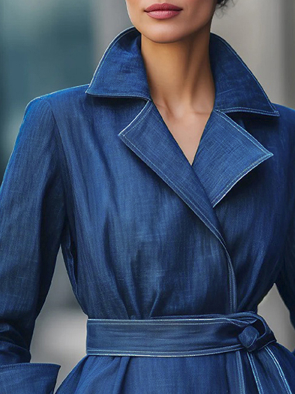 2026年秋春ファッションデニムジージャン女性用長袖ヴィンテ - Vintage Fashion Jacket のレビューと価格