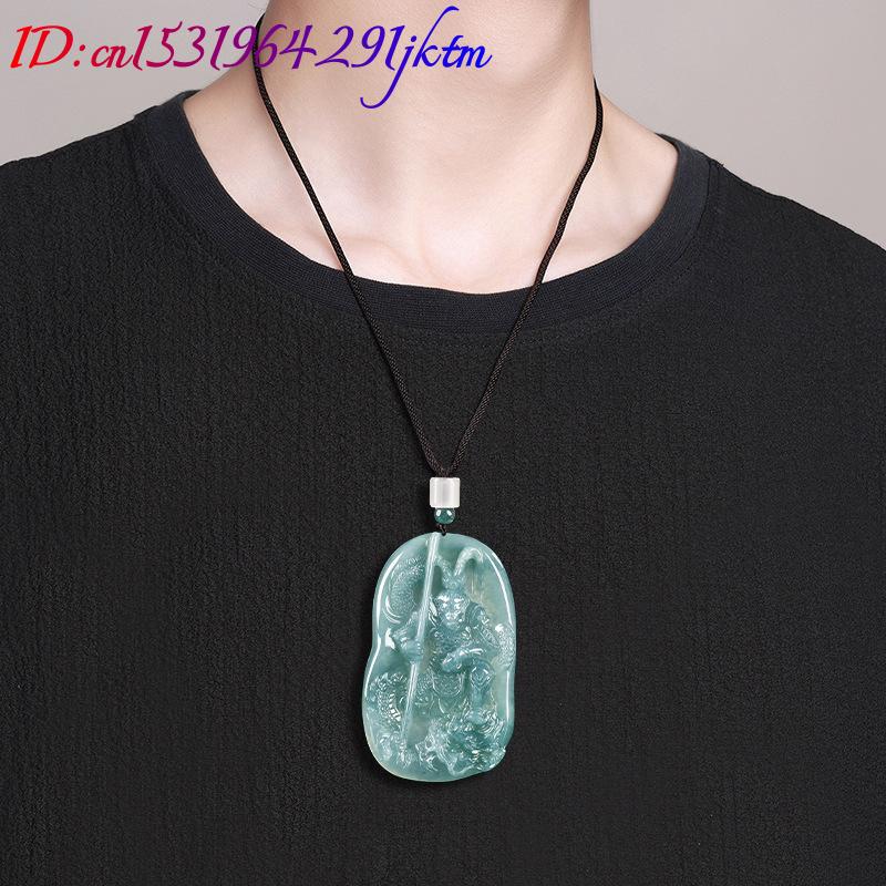 ビルマ翡翠猿王ペンダントネックレスヴィンテージ高級ギフト女性 - Vintage Fashion Necklace のレビューと価格